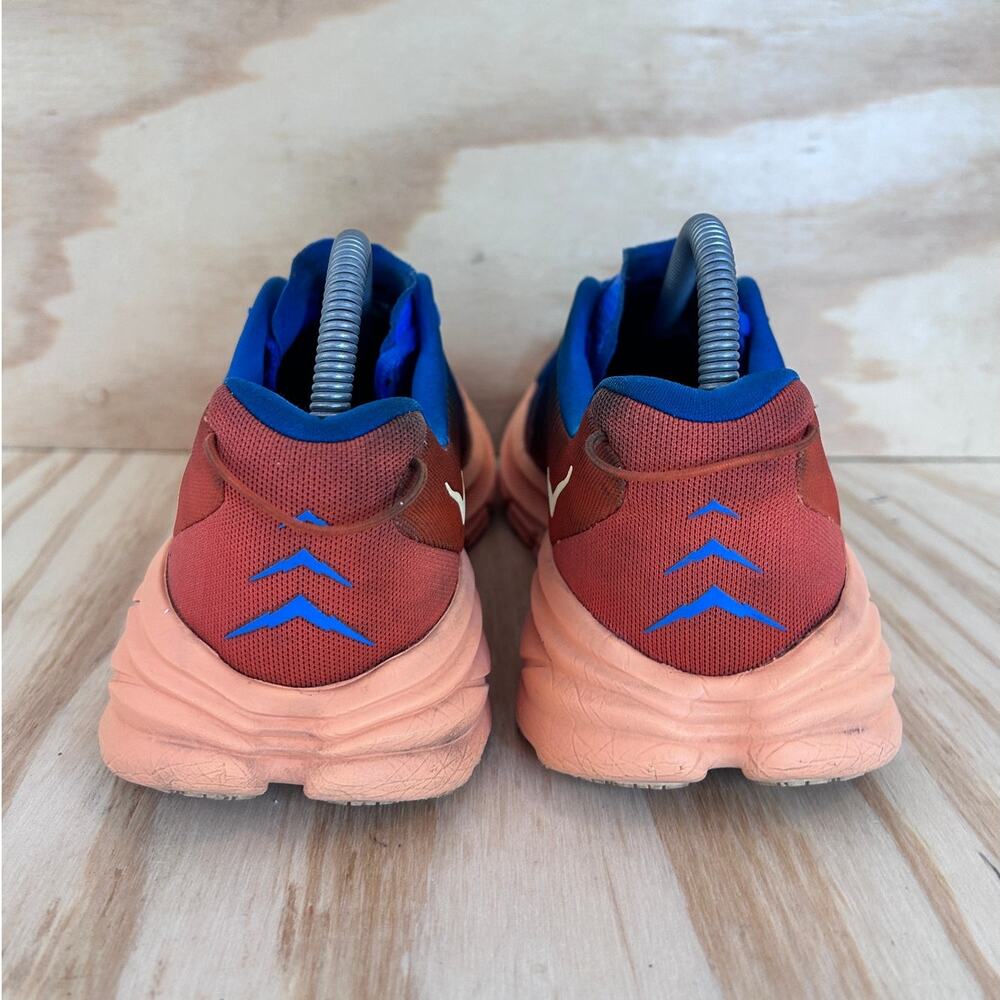 Hoka One One - Rincon 3 - Running - Blue/Red - Women's - 8 2E WIDE -1121370 CSVO - Picture 6 of 9